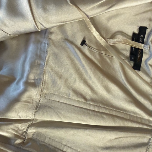 BCBG winter white tiered corset dress - Picture 14 of 16